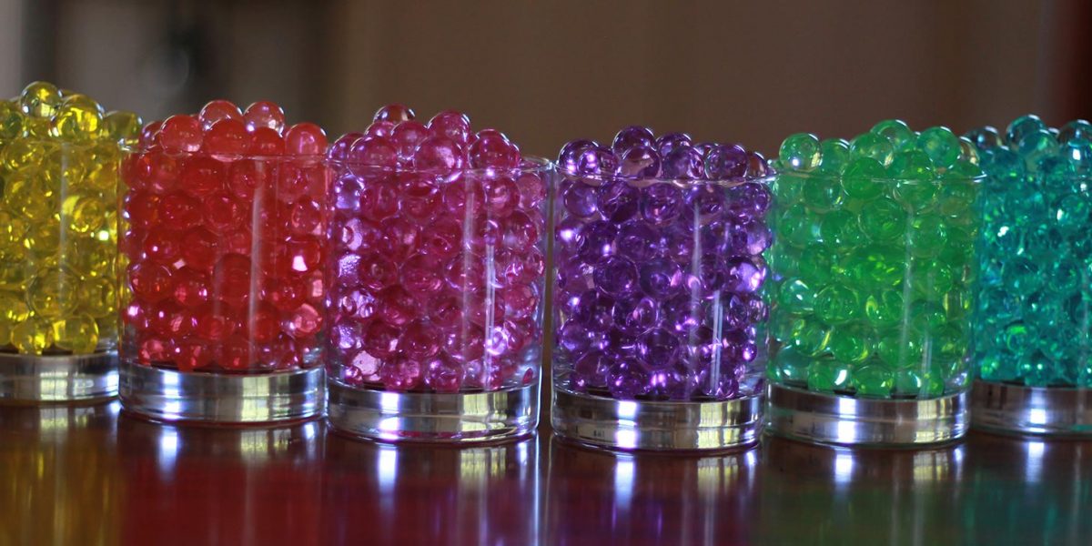 collection of water beads